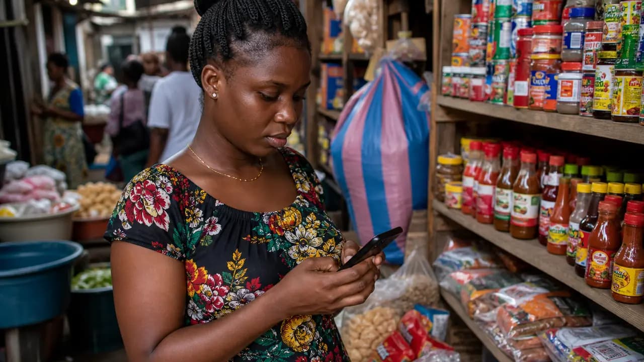 Browsing products on Maittes while on the go in Monrovia
